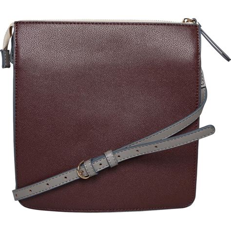 oxblood crossbody bag